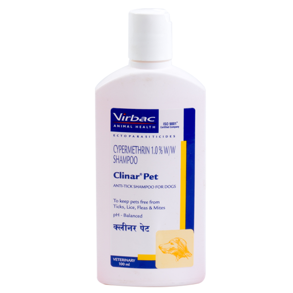 CLINAR® PET 100 ml shampoo