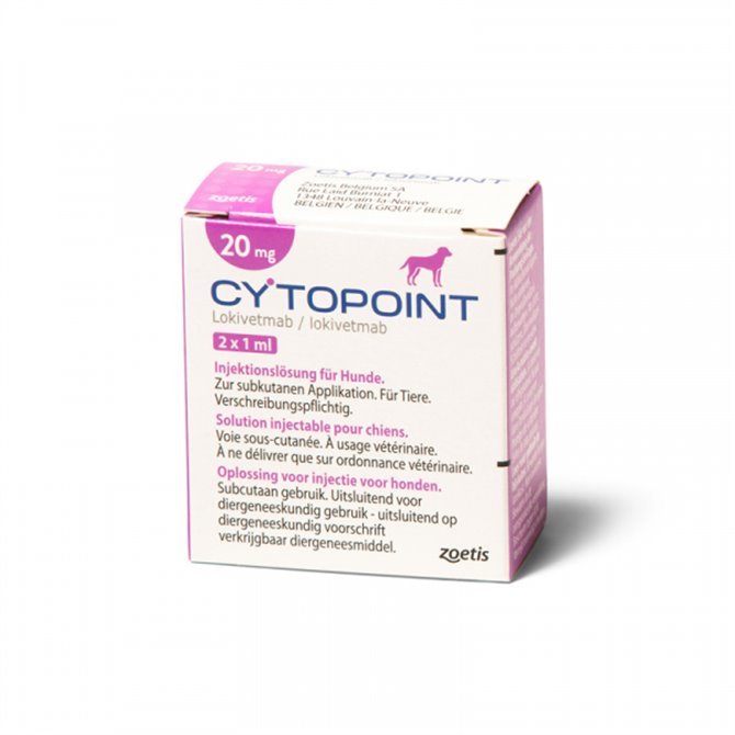 Cytopoint 20 mg/ml Solution for Injection 2 x 1ml