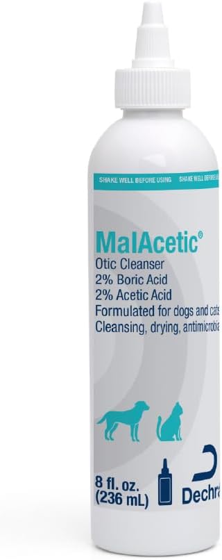 Dechra Malacetic Otic Cleanser for Dogs and Cats 118 ml