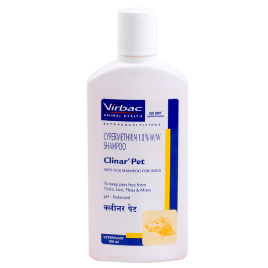 CLINAR® PET 100 ml shampoo