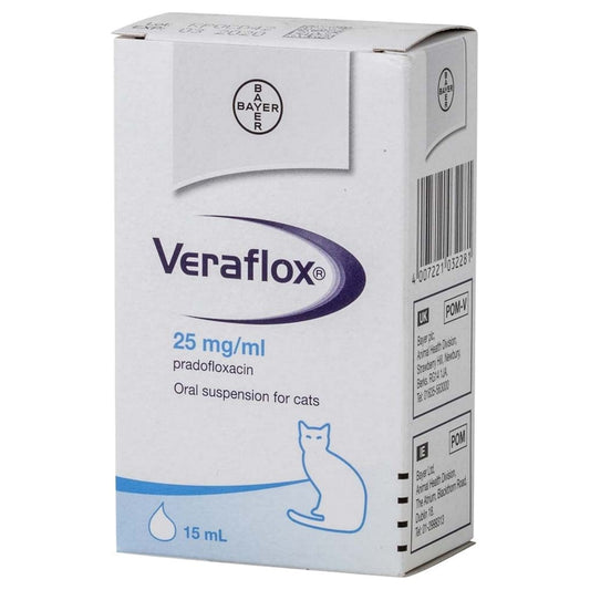 Veraflox 25 mg/ml Oral Suspension 15ml
