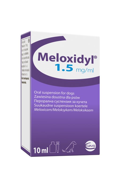 Meloxidyl 1.5 mg/ml Oral Suspension for Dogs 10 ml